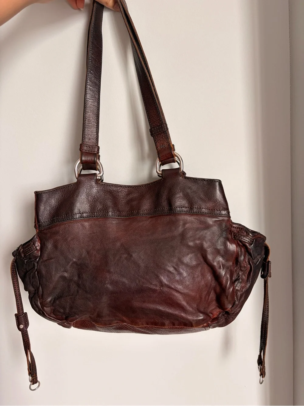 Miu Miu Archive 2006 Leather Flower Pocket Bag - Picture 4 of 11